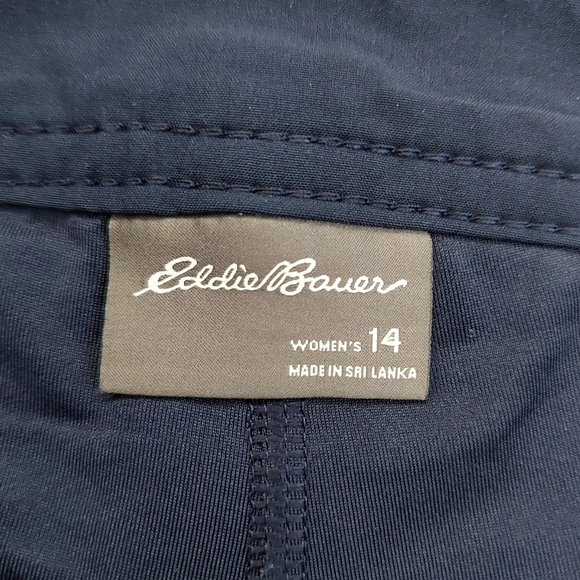 Eddie Bauer 2.0 Adventurer Skort Navy - Size 14 - Picture 10 of 10